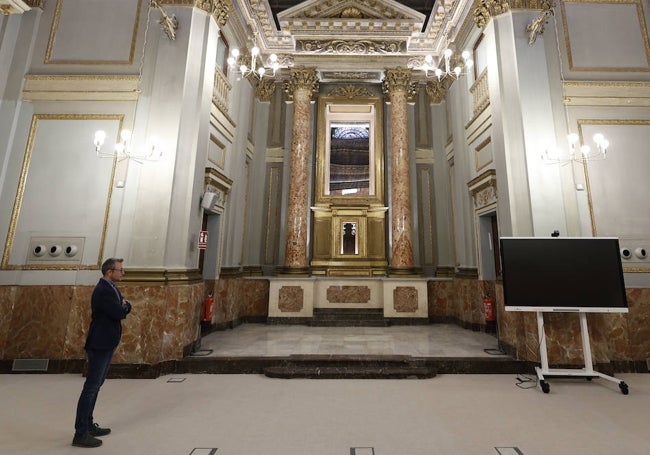 La capilla tras la restauración.