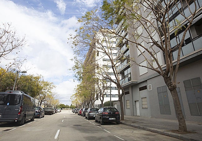 Nueva zona de Moreras, entre la parte consolidada de Nazaret y La Punta.