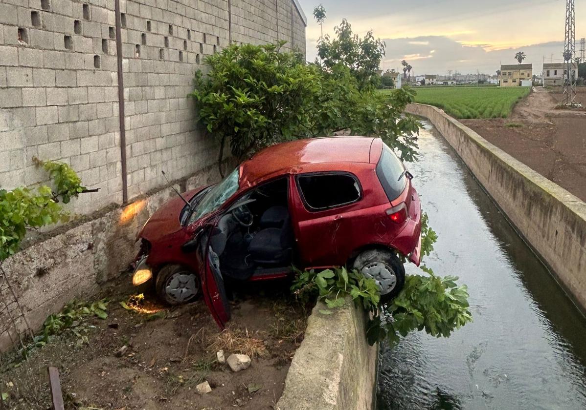 Vehículo accidentado.