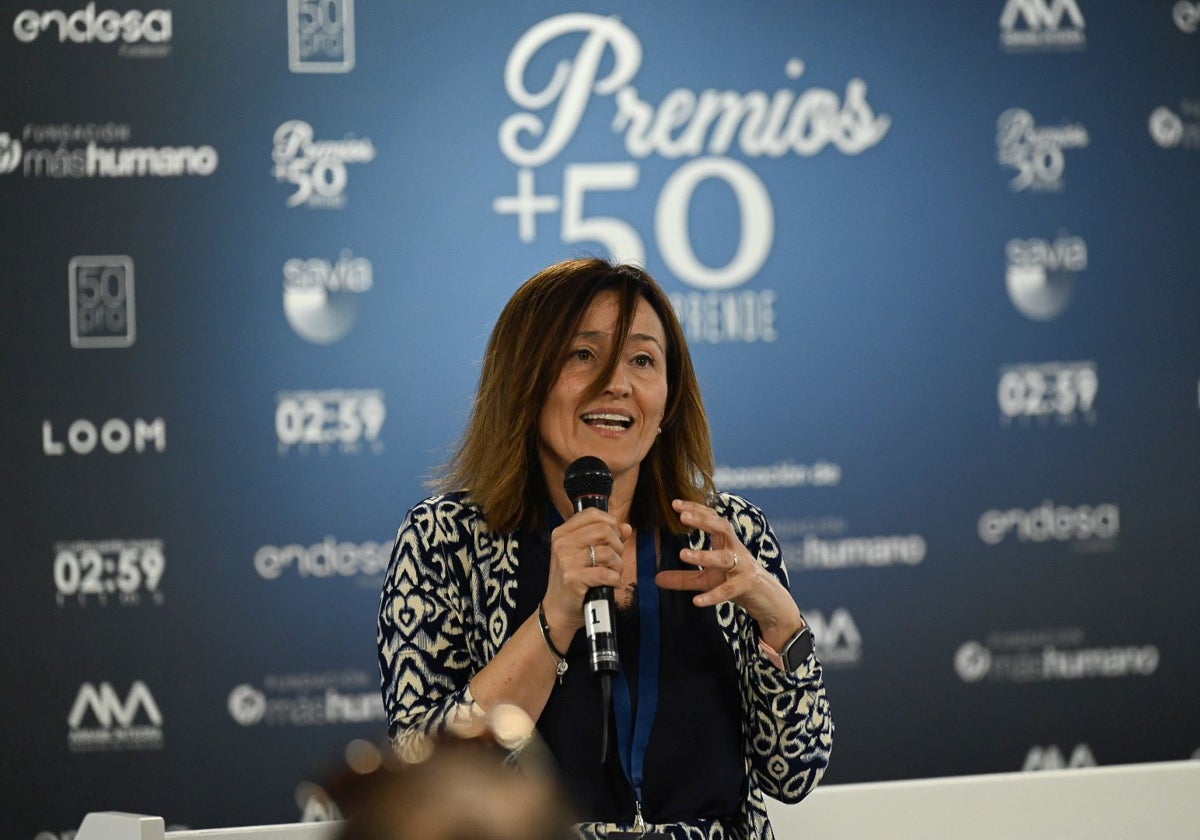 Valery Naranjo, galardonada en la V Edición de los Premios + 50.