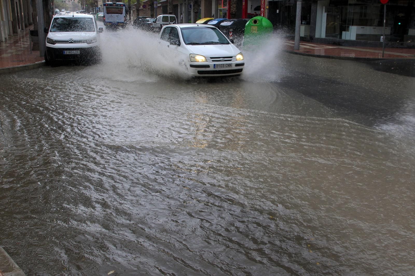 Las localidades de Alicante donde ha llovido más este miércoles