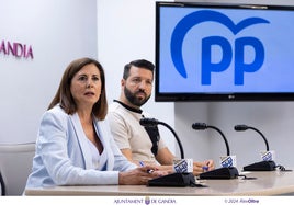 Rueda de prensa de los ediles populares.