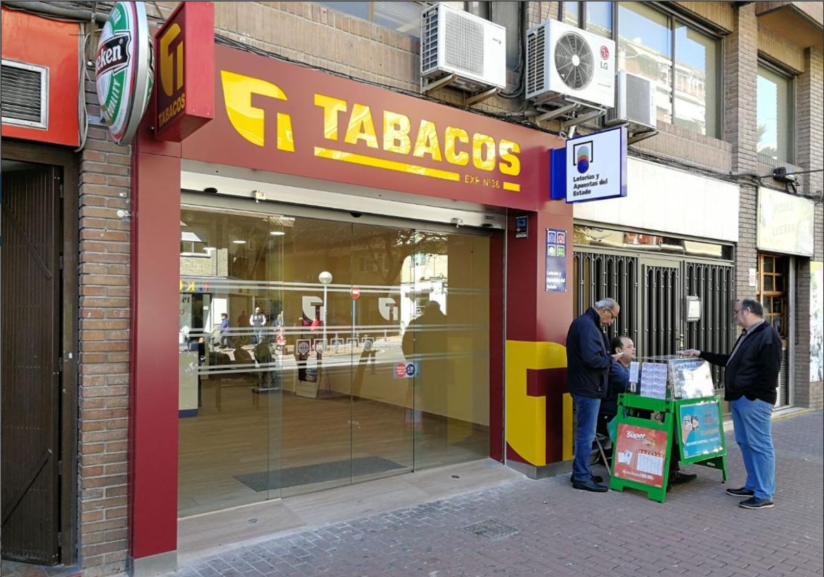 Administración de Lotería de la calle Góngora, 7 de Alicante.