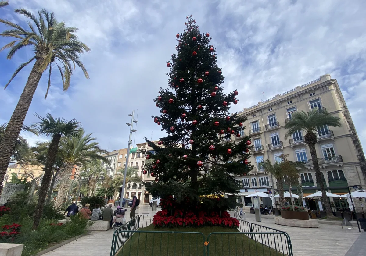 Vox volverá a traer un árbol de Navidad a Valencia tras la polémica del anterior