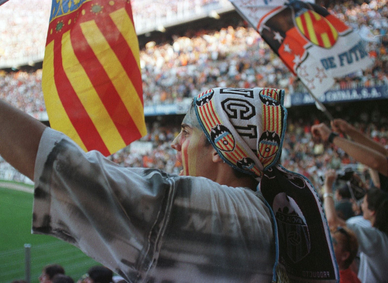 Así fue la celebración del Valencia en 1999