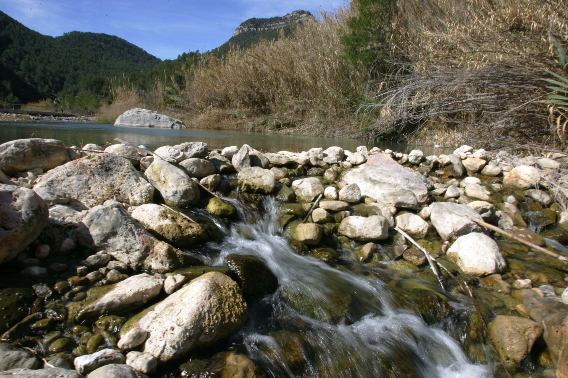 El Río Mijares a su paso por Montanejos, en una imagen de archivo.