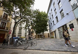 Imagen de archivo de un área deteriorada del barrio de Carmen de Valencia.