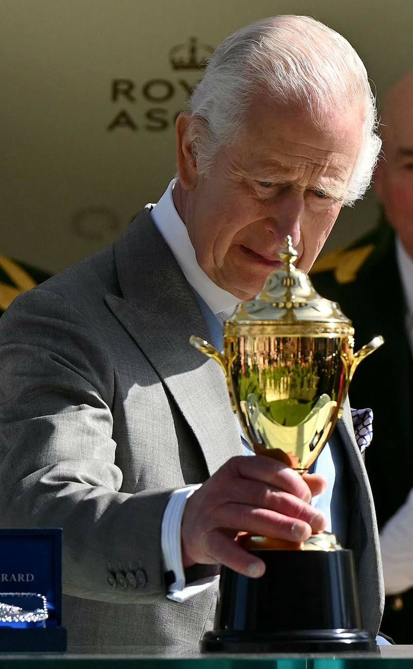 Los reyes Carlos y Camila, protagonistas de las carreras Royal Ascot