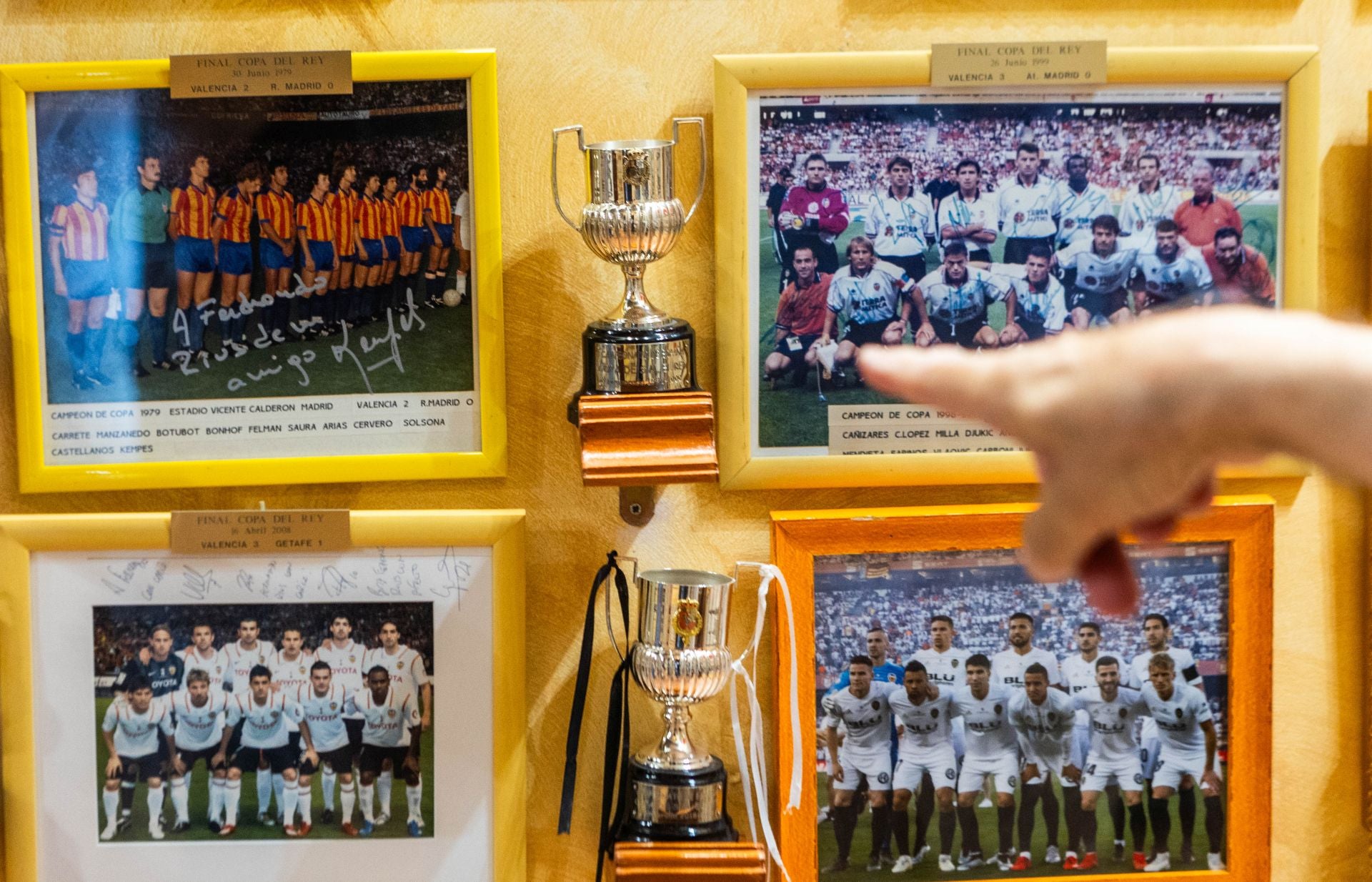 Un museo del Valencia CF en casa