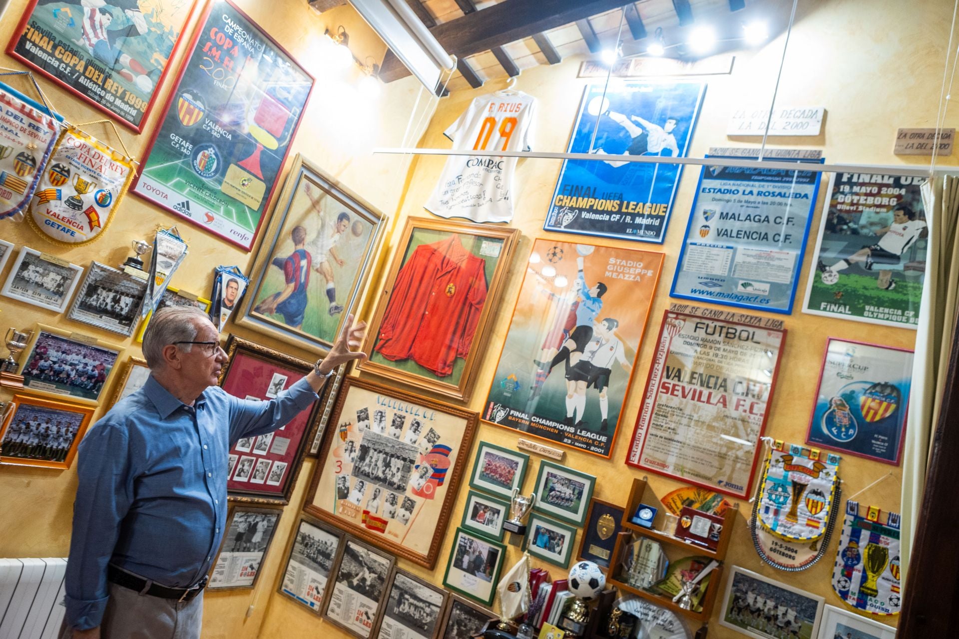 Un museo del Valencia CF en casa