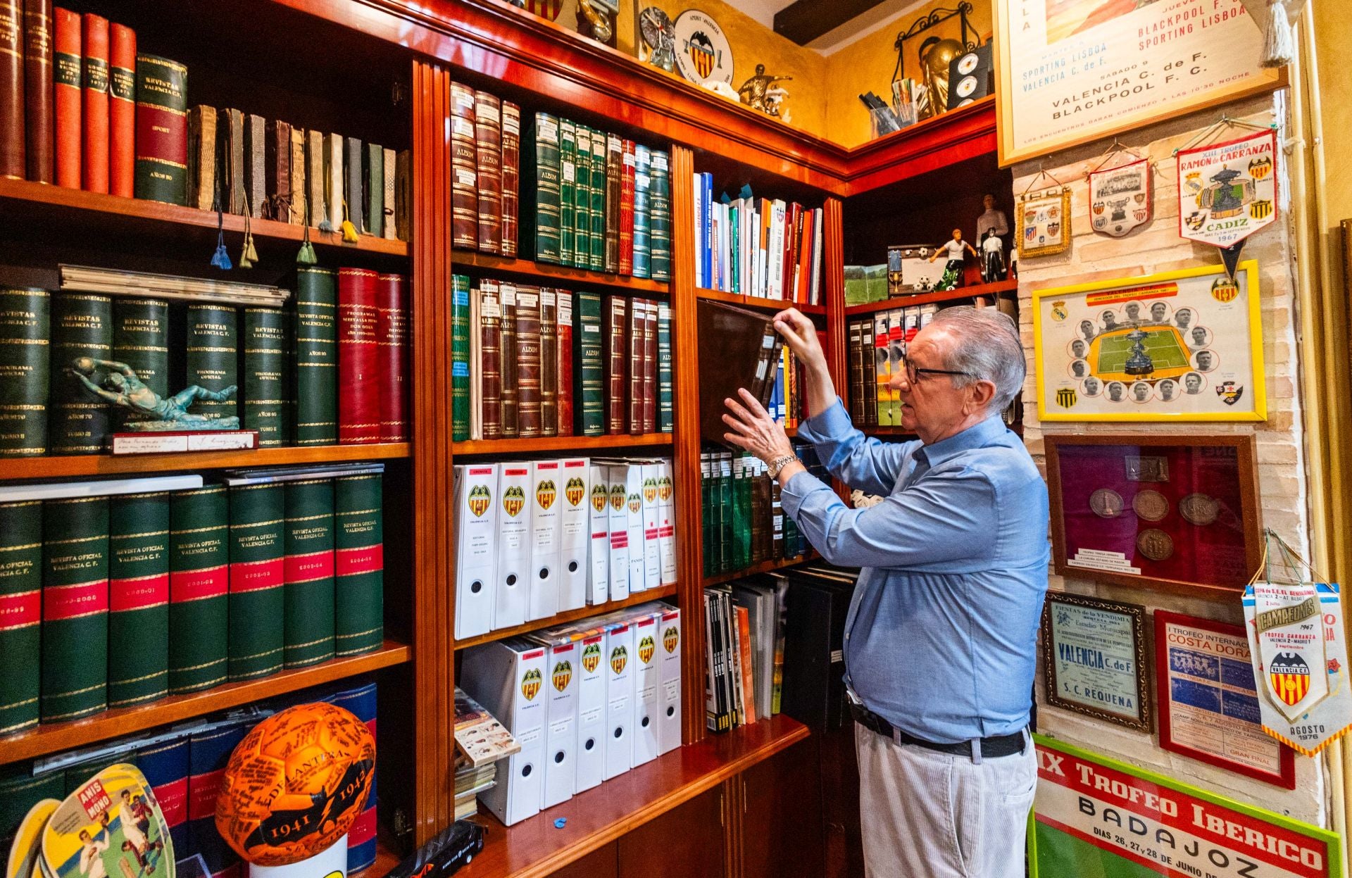 Un museo del Valencia CF en casa