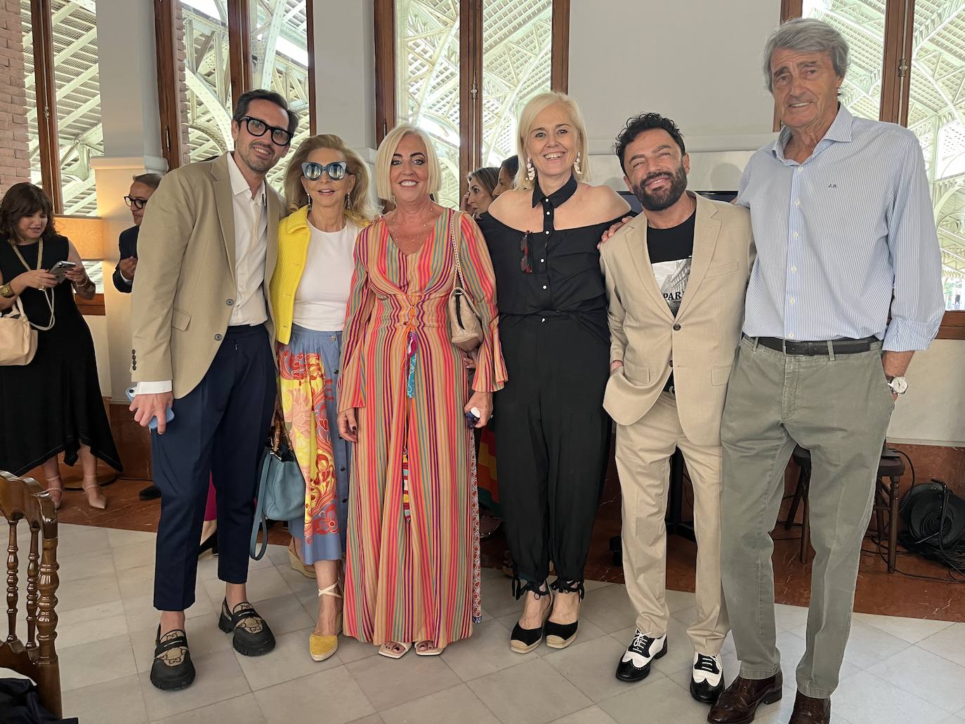 Álex Jordán, Mayrén Beneyto, Julia Pérez Broseta, Ana Julia Roselló, Quique Camps y Jorge Barrie.