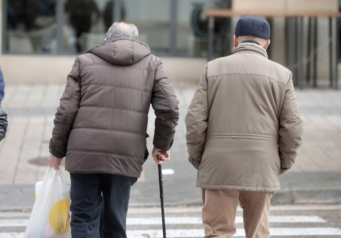 Dos jubilados pensionistas.