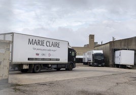 Instalaciones de Marie Claire, en Villafranca.