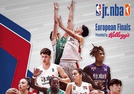 Presentación Jr. NBA European Finals.