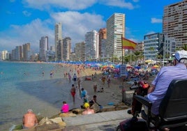 Playa de Benidorm.