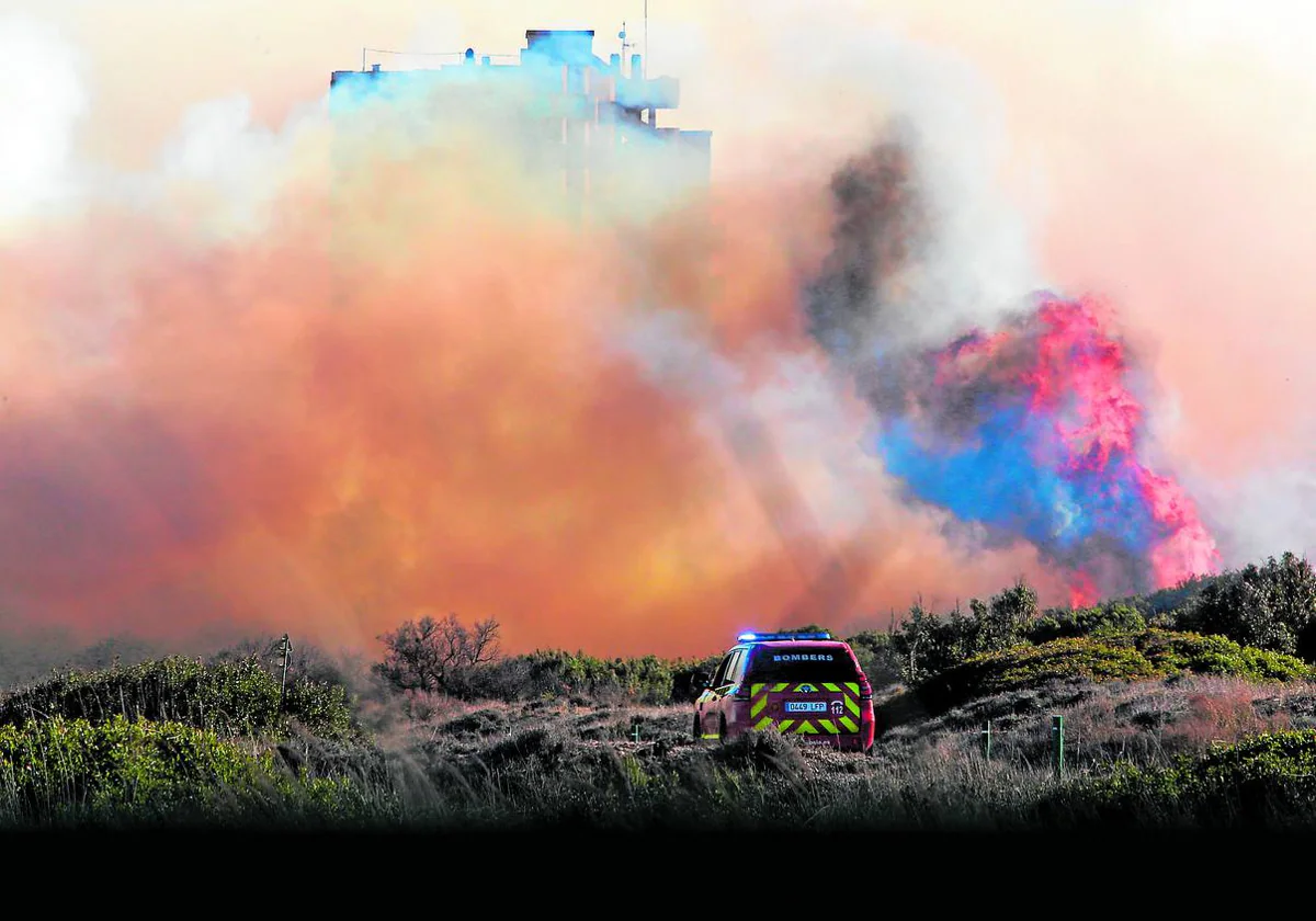 La inquietante llamada a Emergencias del sospechoso de los fuegos del Saler: «Sí, sí