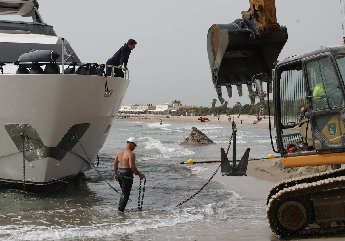 Costas reclama 75.000 euros al dueño del yate de Pinedo por el rescate