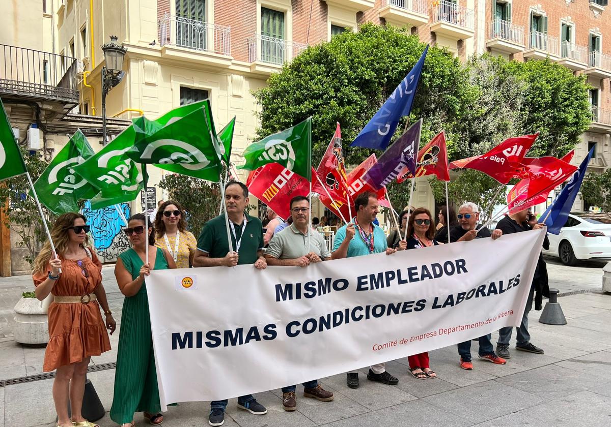 Protesta del Comité de Empresa.