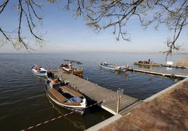 Imagen de archivo del embarcadero de la Albufera.