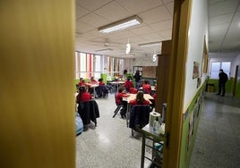 Niños en un aula, en una imagen de archivo.