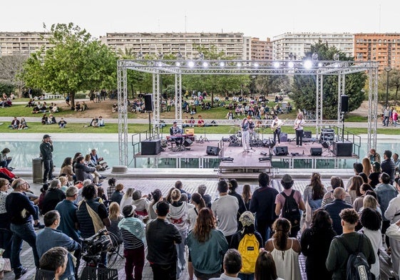 Uno de los conciertos de Berklee en la Ciudad de las Artes y las Ciencias.