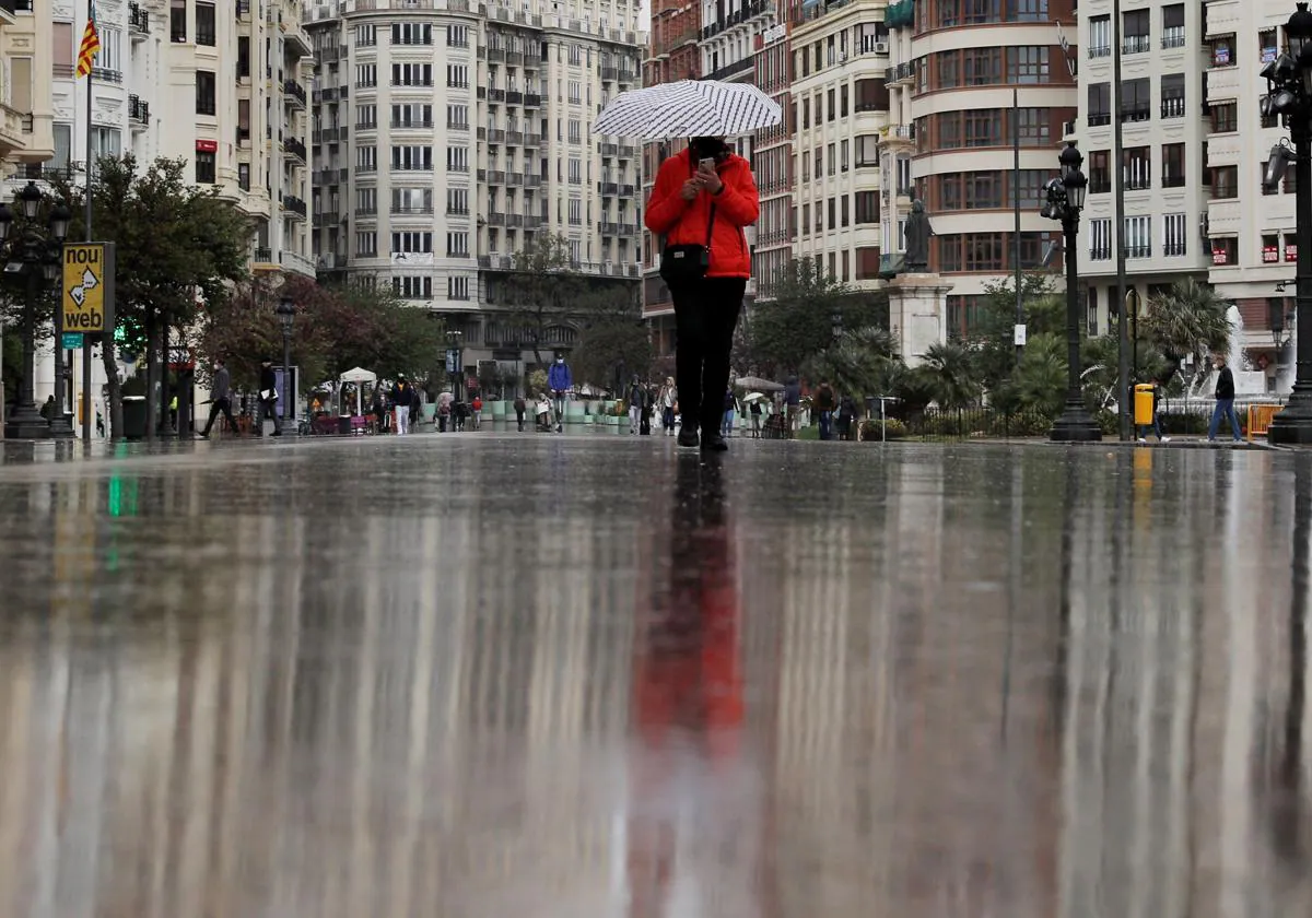 Aemet activa el aviso amarillo en la provincia de Valencia y señala dónde caerán tormentas y granizo grande