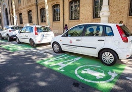 Estaciones de carga coches eléctricos en Valencia.