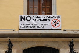 Protesta en el consistorio de Cullera.