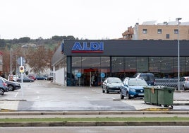 Imagen de archivo de un supermercado Aldi.