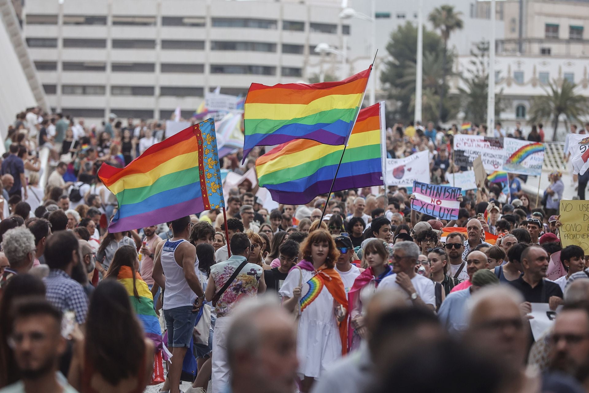 Manifestación del Orgullo LGTBI en Valencia