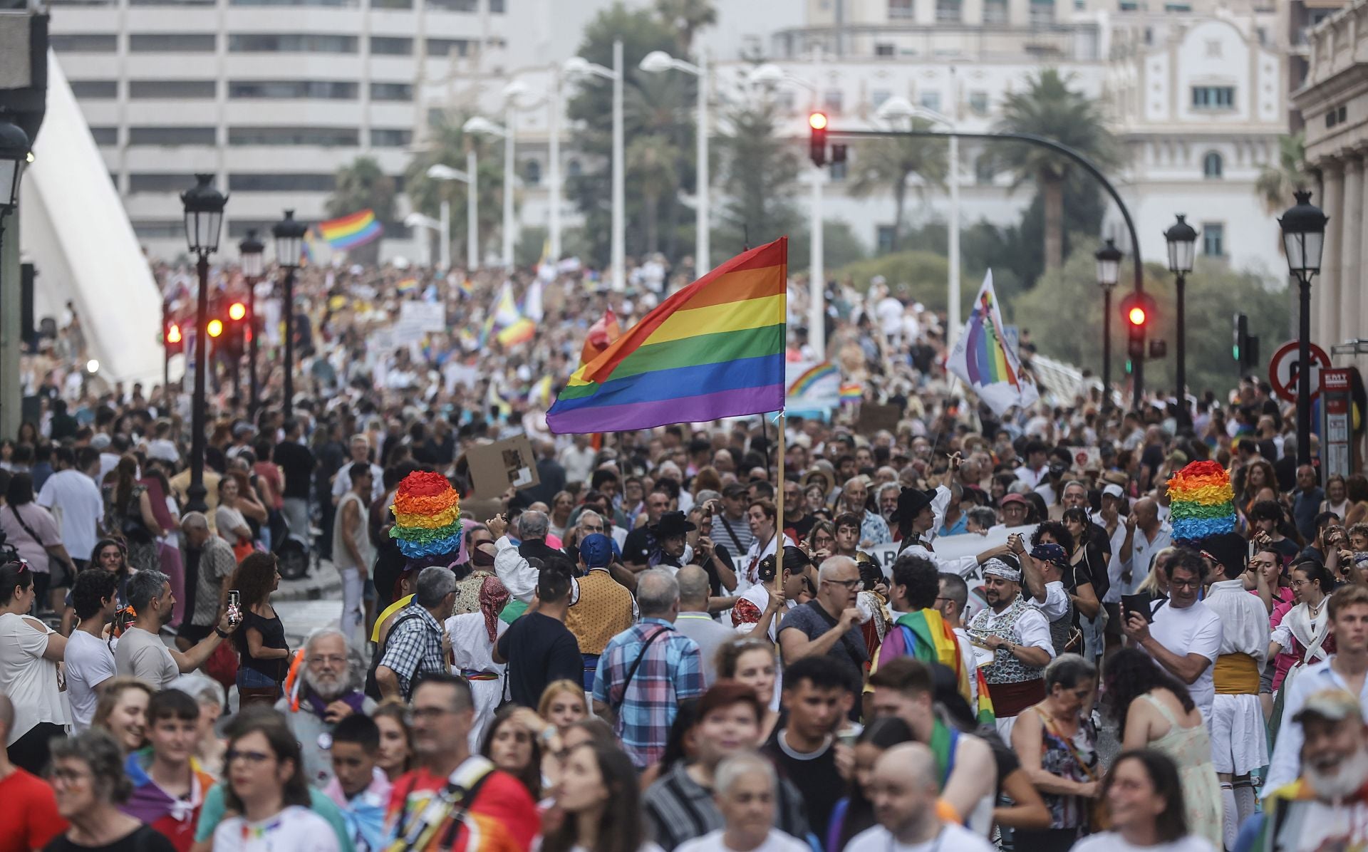 Manifestación del Orgullo LGTBI en Valencia