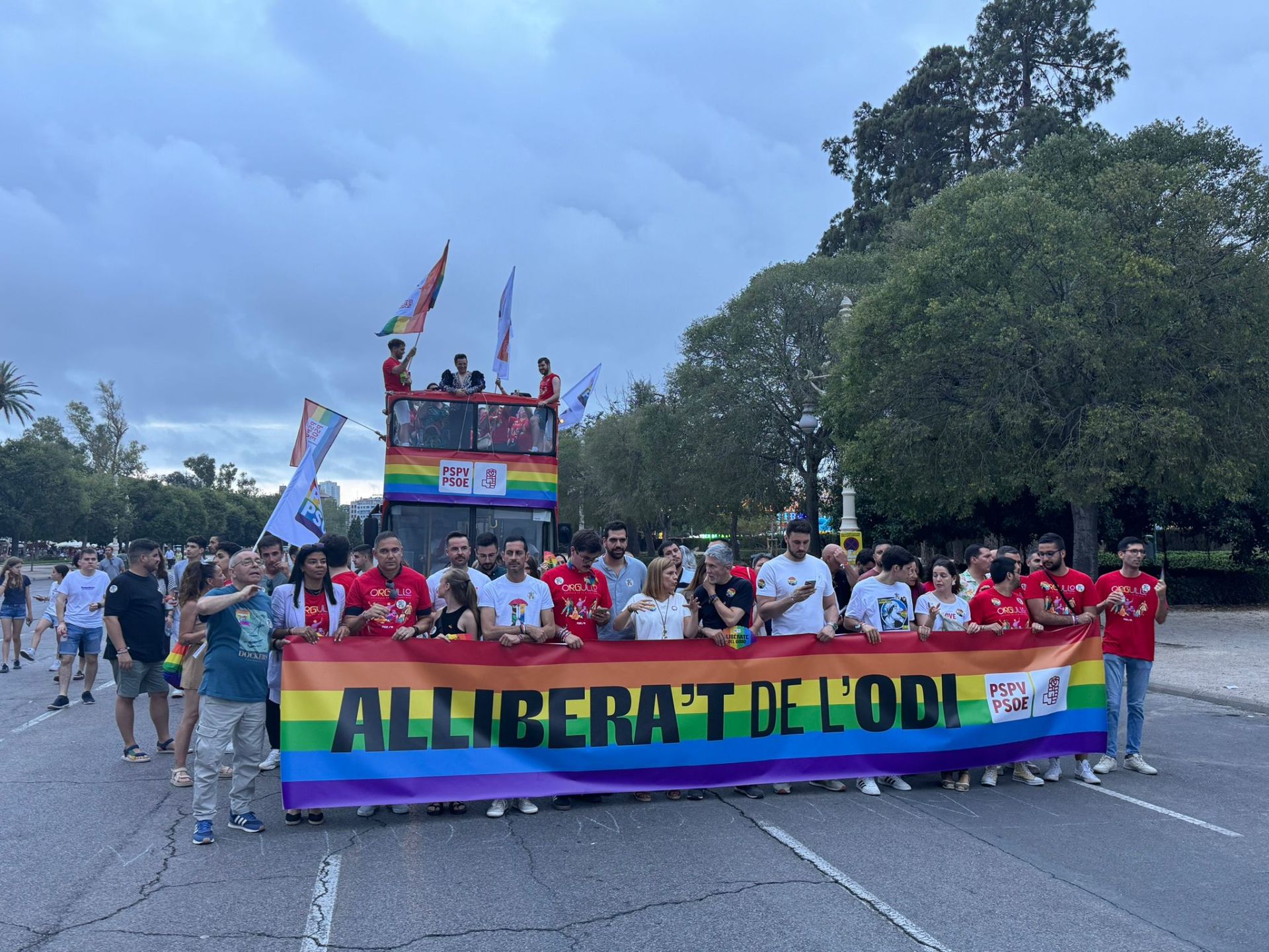 Manifestación del Orgullo LGTBI en Valencia