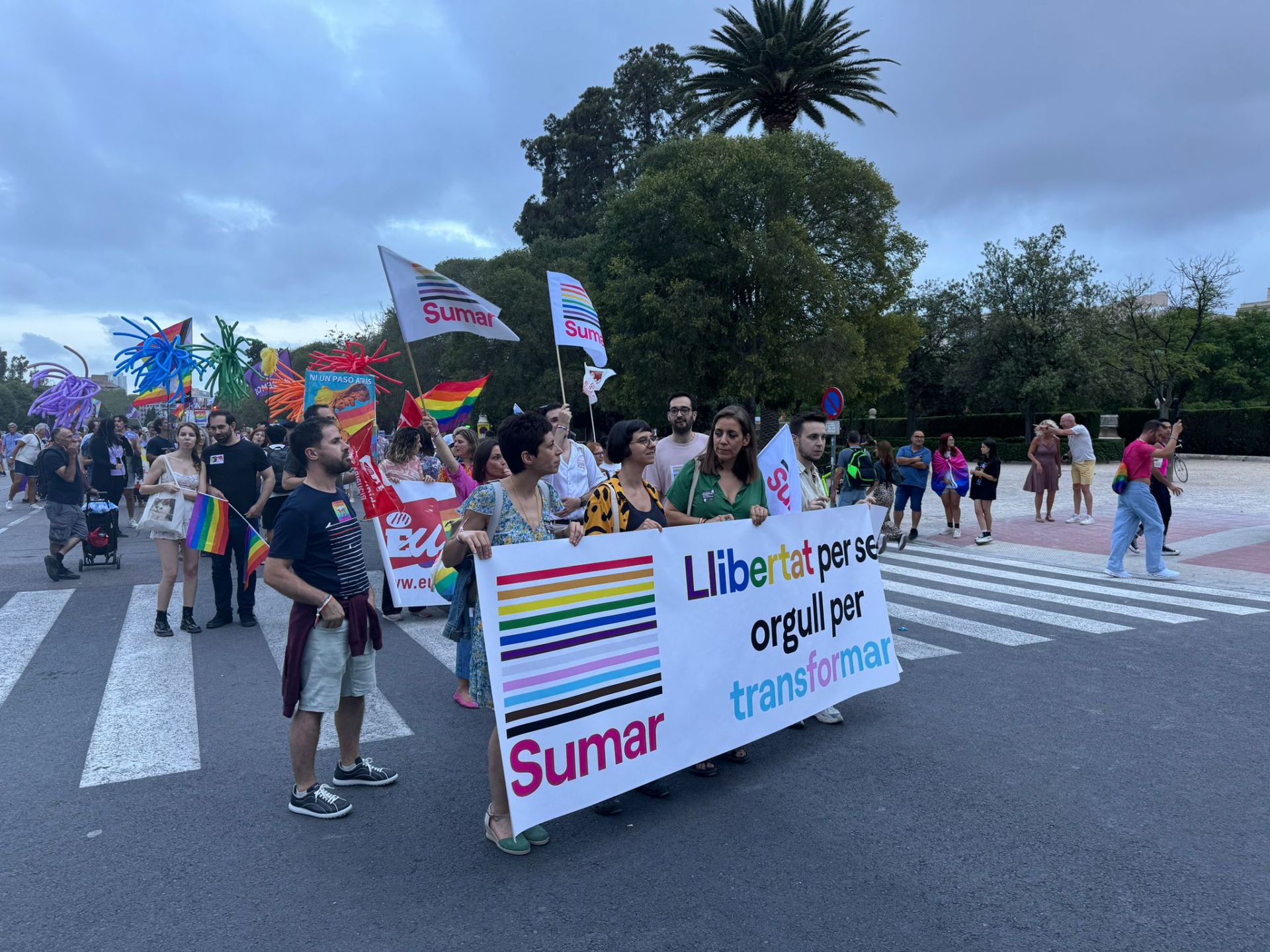 Manifestación del Orgullo LGTBI en Valencia