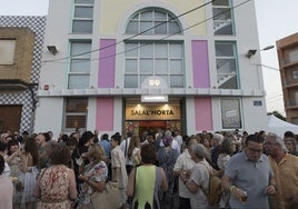 Imagen de la celebración del 50 aniversario de L'Horta Teatre.