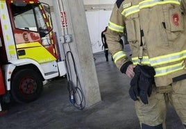 Un bombero, en una imagen de archivo.