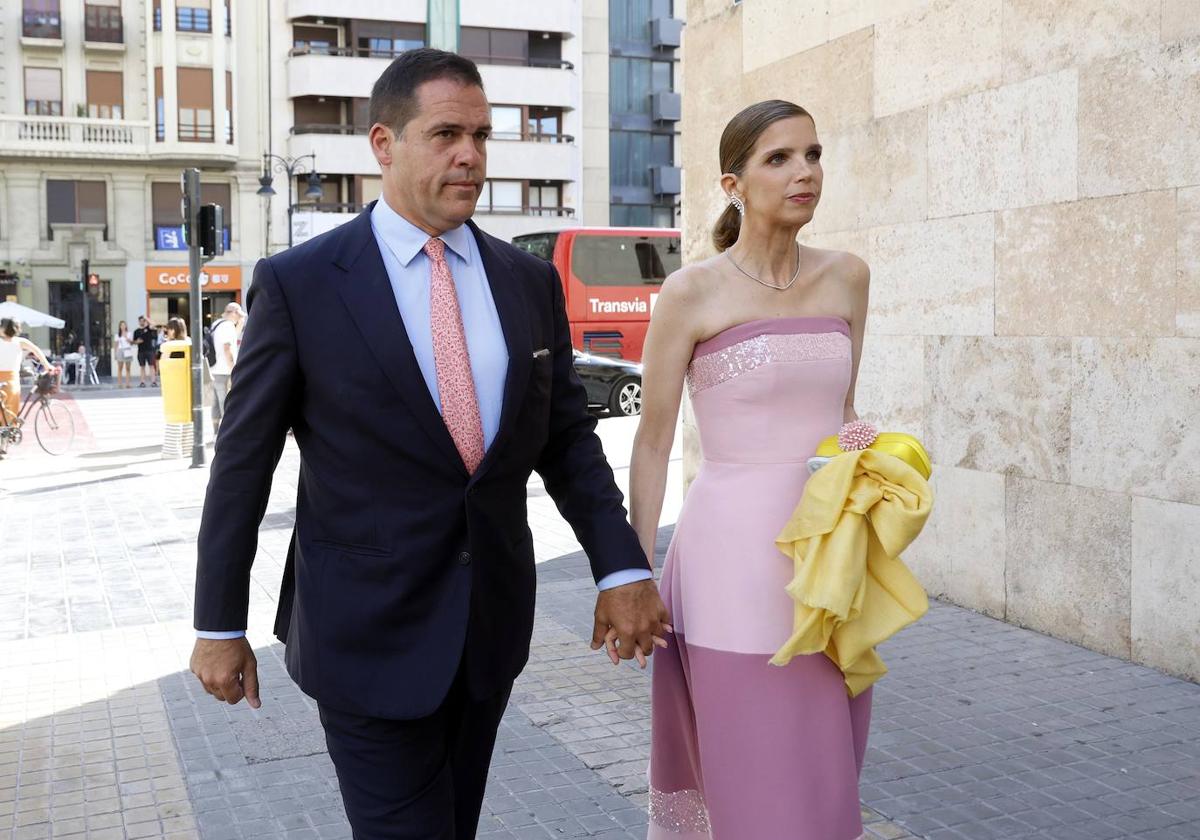 Los invitados a la boda que viajaron a Valencia en jet privado