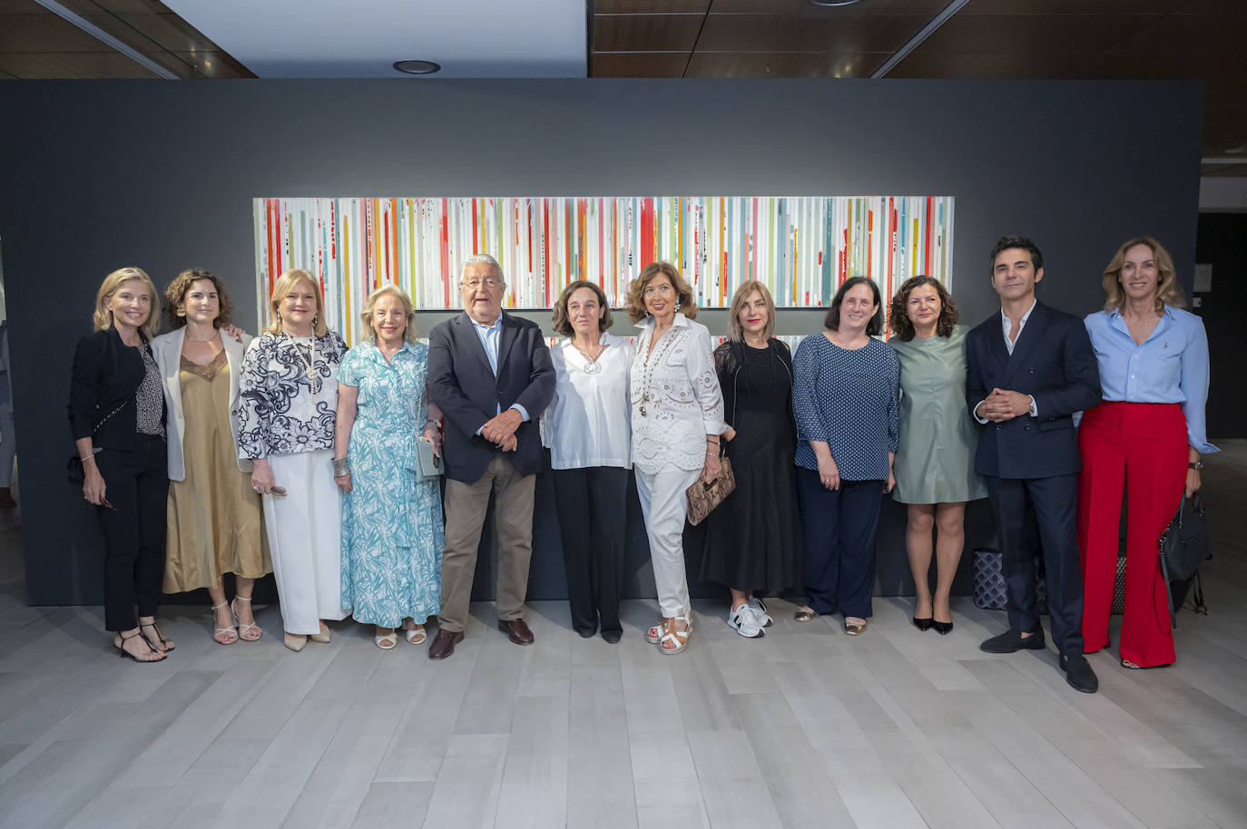 María Vázquez, Irene Guasque, Carmen de Rosa, María José Navarro, Rafael Alcón, María Aranguren, Pepa Martínez, Gertrud Gómez, Pilar Tébar, Mar Beltrán, Pablo González Tornel y Nela Gómez.