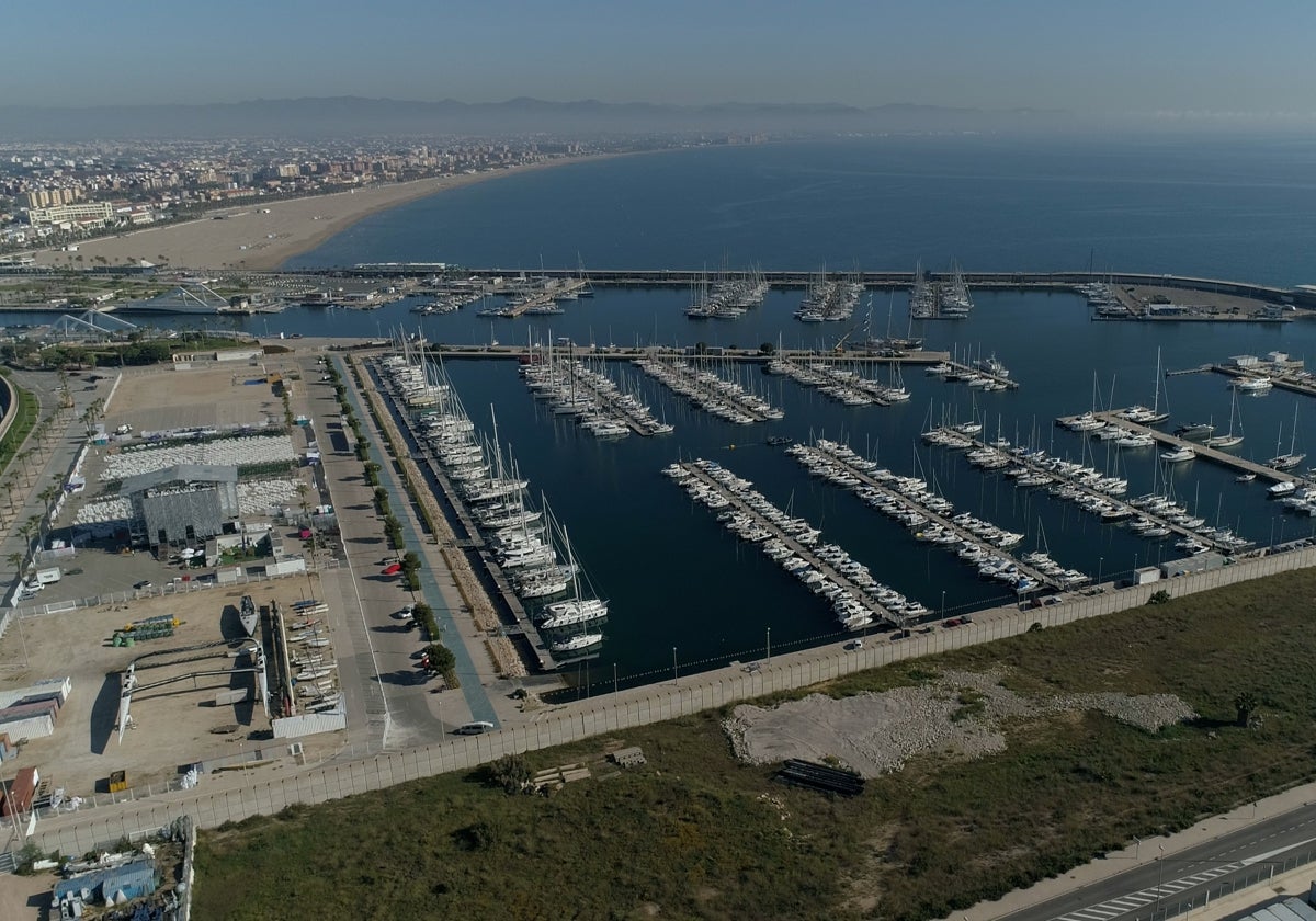 La Marina de Valencia.