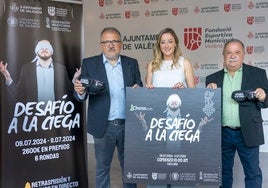 La presentación fue acompañada por Rocio Gil, concejala de Deportes del Ayuntamiento de Valencia, Emilio González, presidente de la Federación de Ajedrez de la Comunitat Valenciana y su vicepresidente, Sebastián Pérez