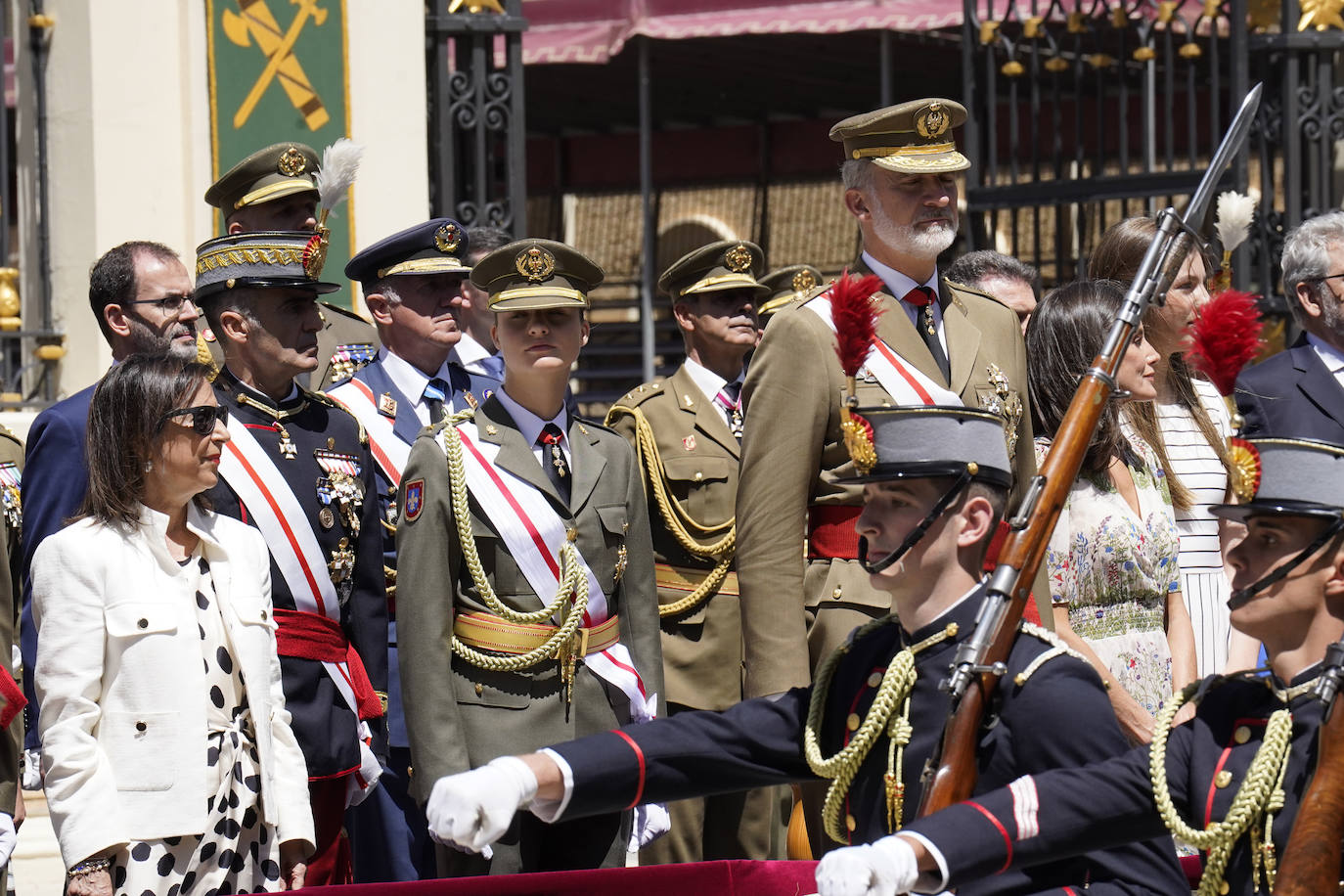 La princesa Leonor recibe la Gran Cruz del Mérito Militar