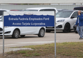 Exterior de la factoría de Ford en Almussafes.