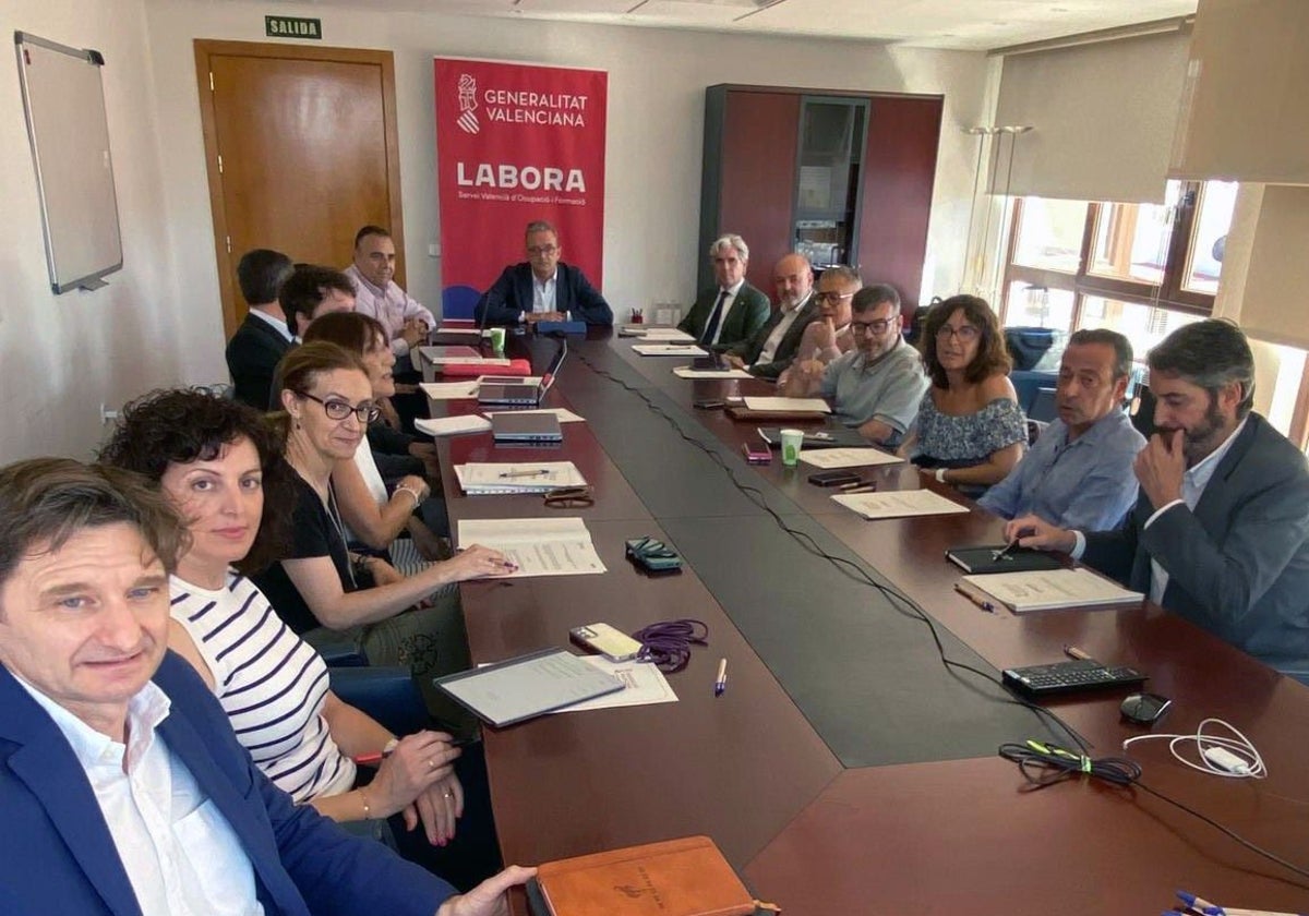 Segunda reunión del grupo de trabajo de la automoción.