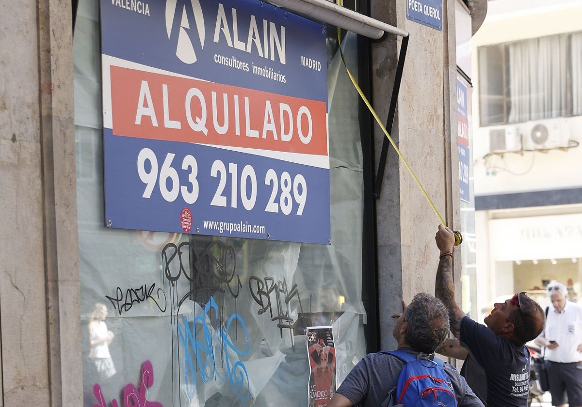 Antiguo local de Louis Vuitton, que acogerá un estudio de entrenamiento boutique.