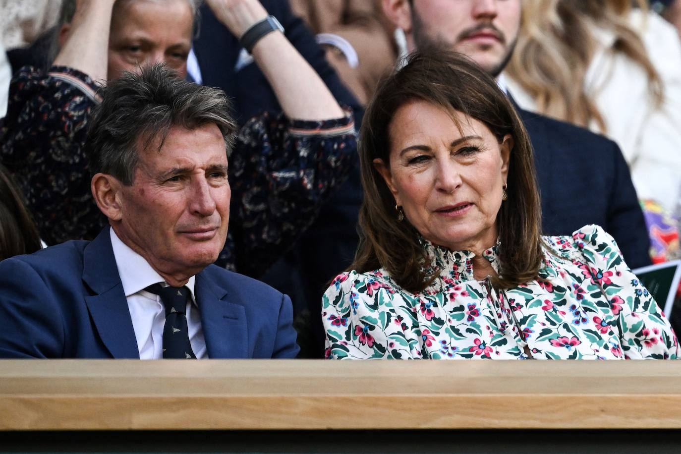 Michael y Carole Middleton en Michael y Carole Middleton