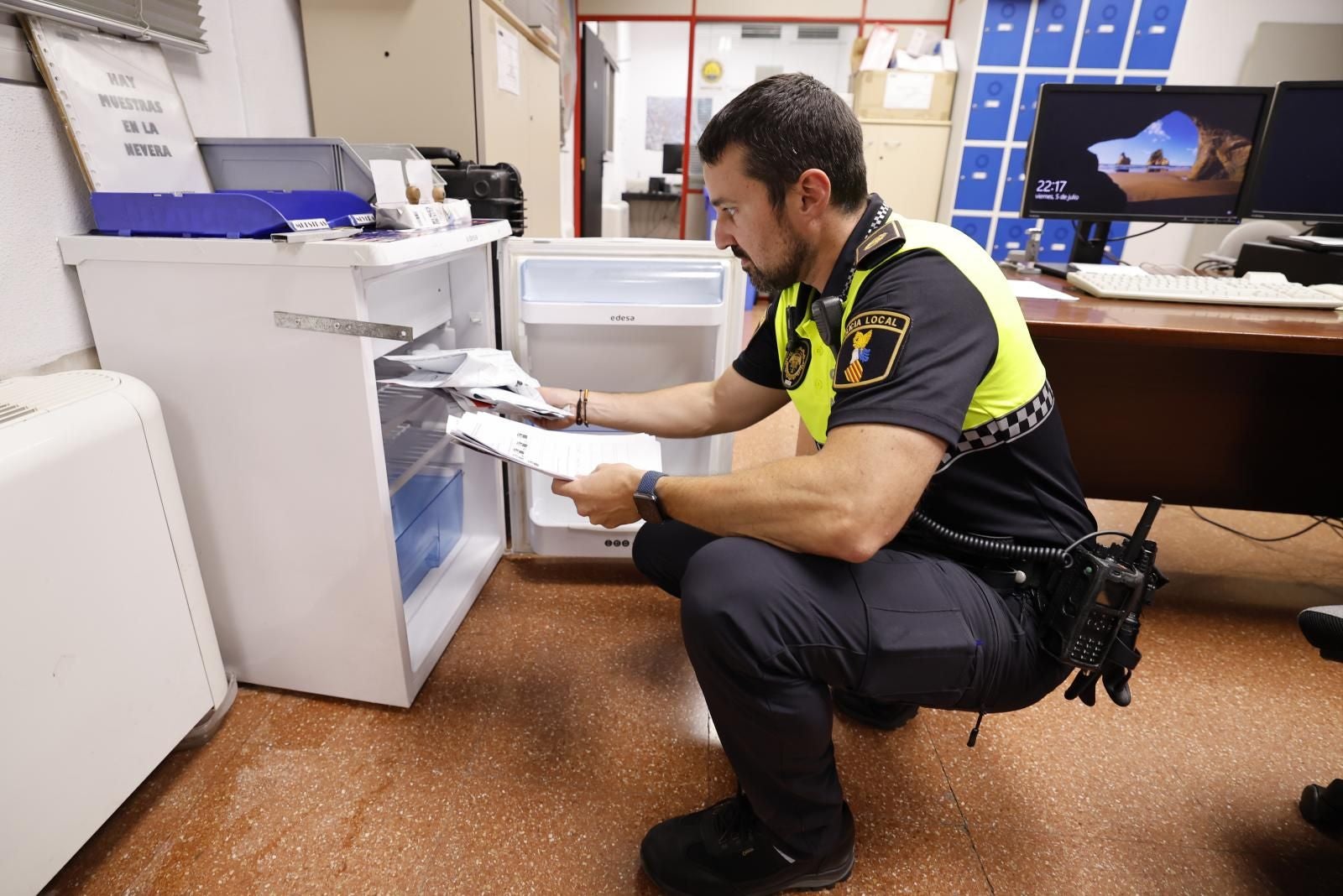 Así se investiga un accidente de tráfico en Valencia