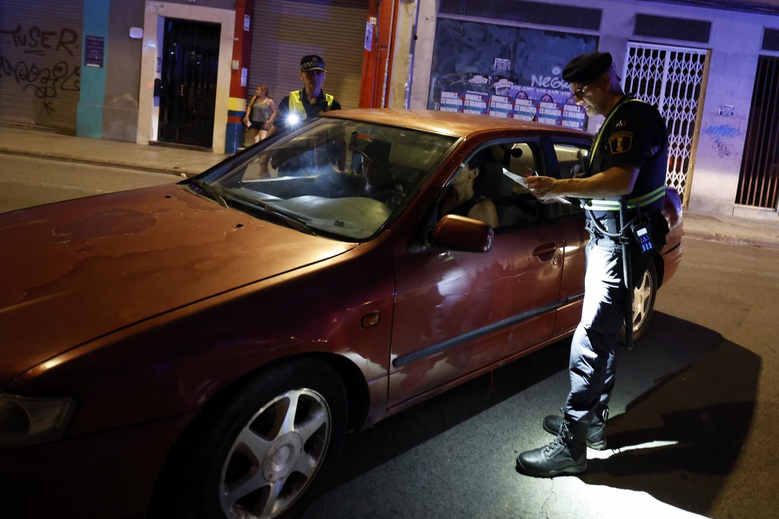 Así se investiga un accidente de tráfico en Valencia