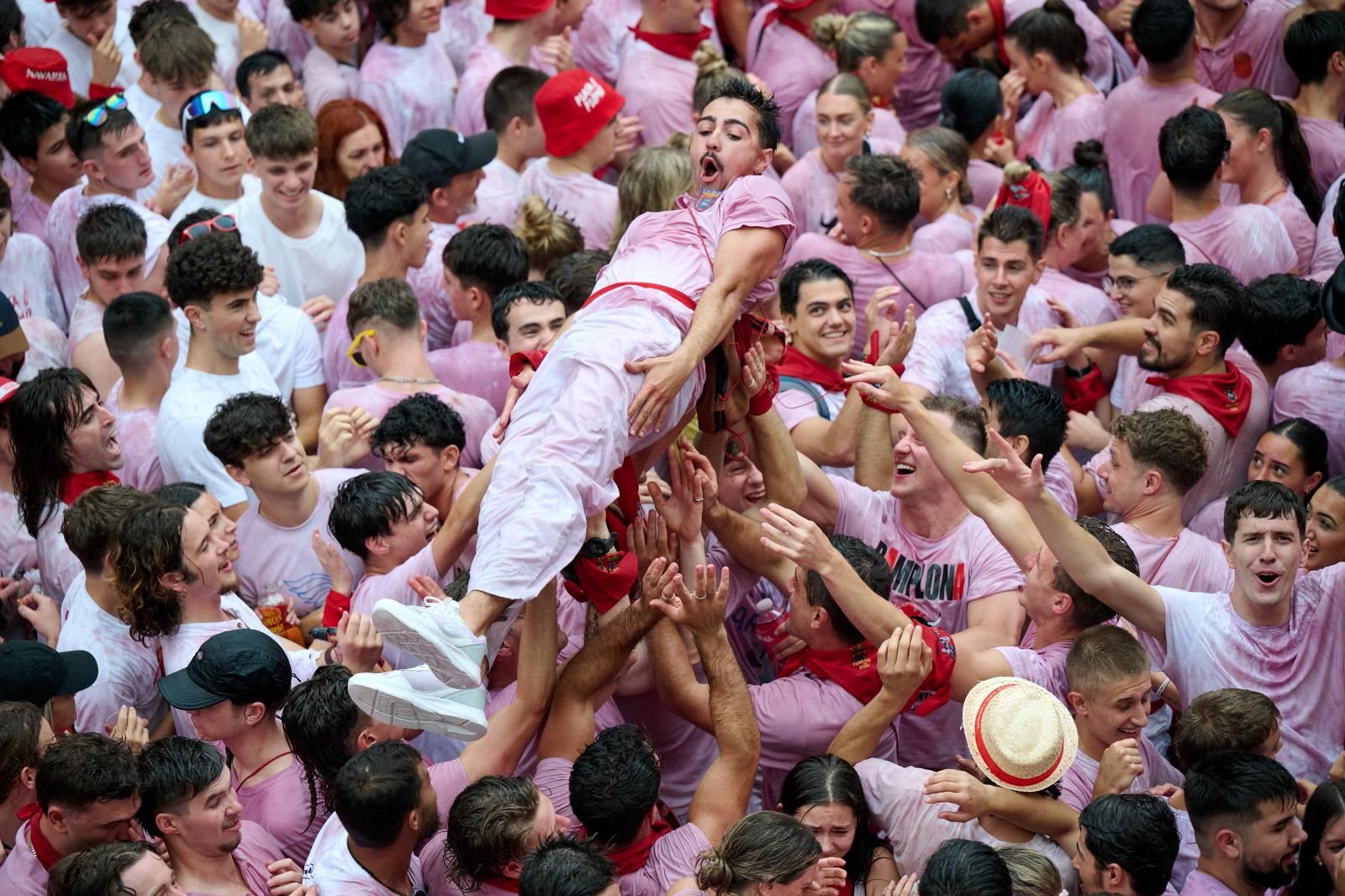 Así ha sido el Chupinazo de los Sanfermines 2024