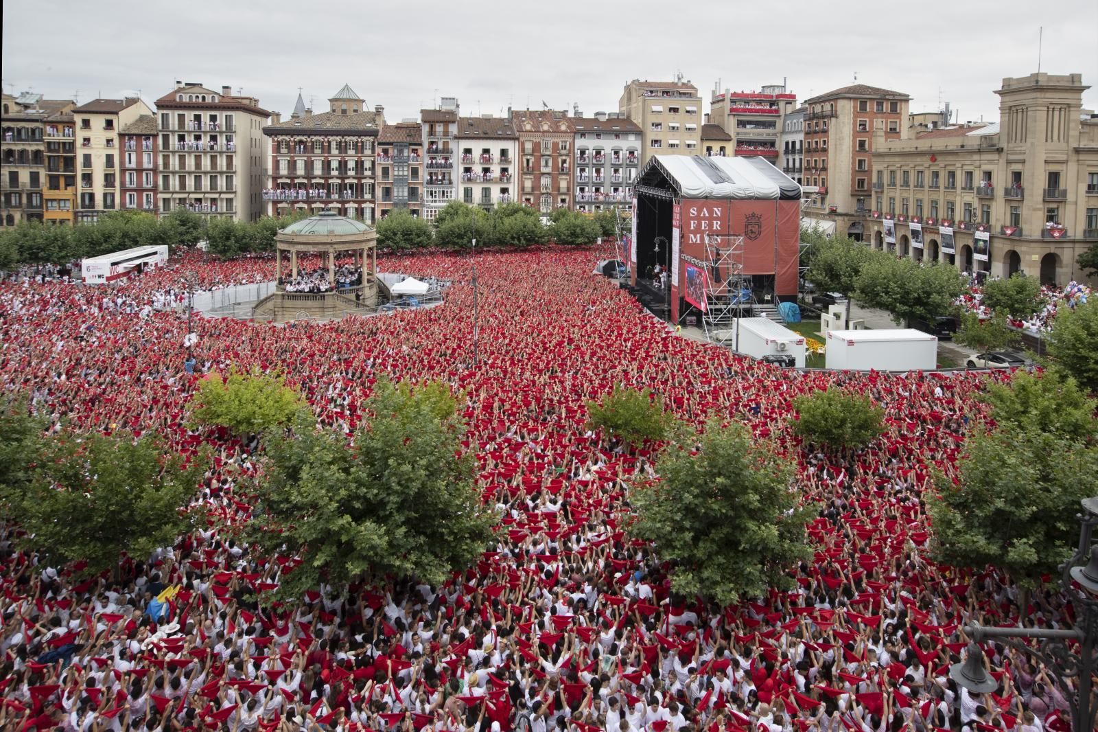 Así ha sido el Chupinazo de los Sanfermines 2024