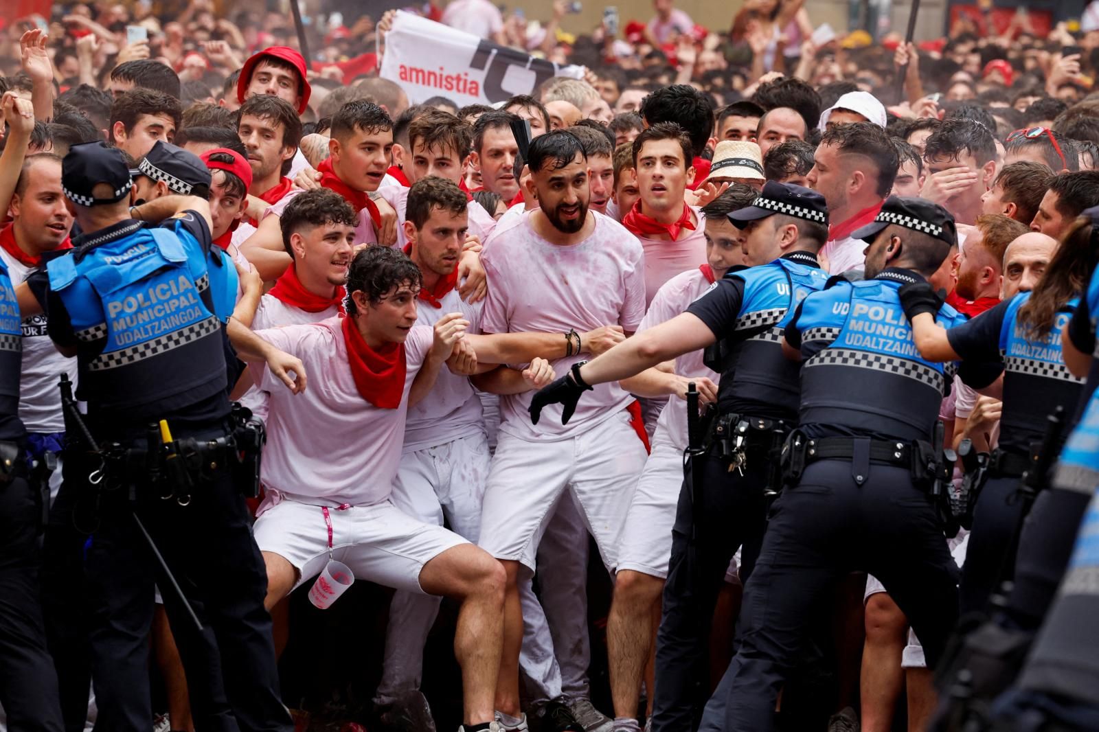 Así ha sido el Chupinazo de los Sanfermines 2024